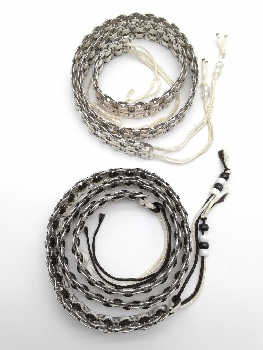 Upcycled Artisan Soda Tab Chainmail Belt – Handmade Boho Statement Accessory